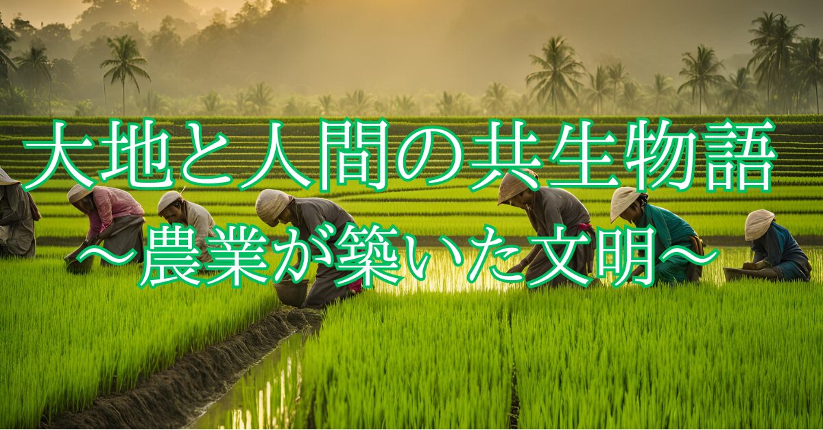 大地と人間の共生物語　〜農業が築いた文明〜